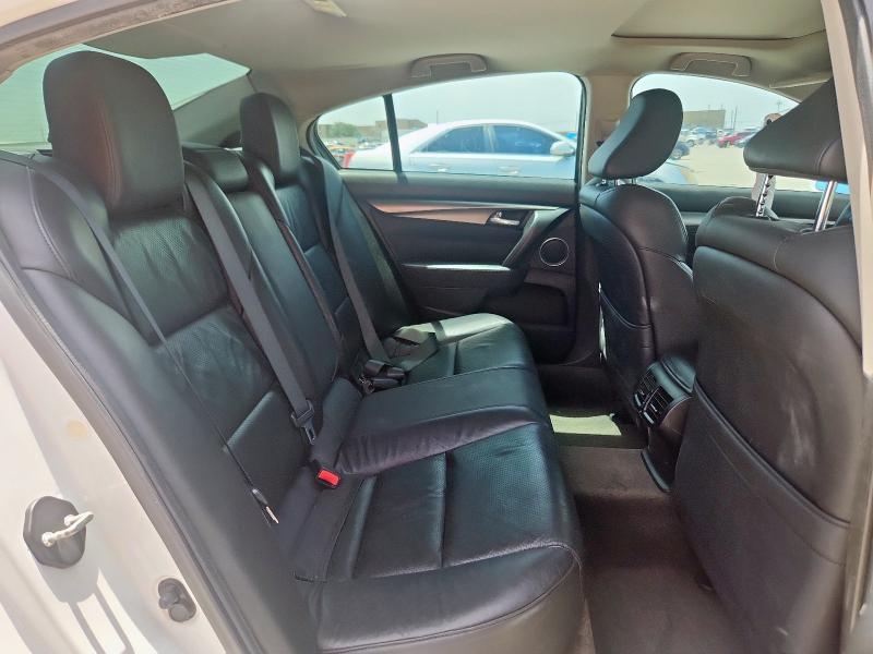 19UUA8F57CA022111 - 2012 ACURA TL WHITE photo 10