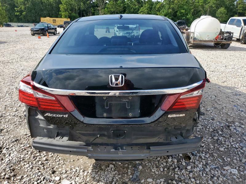 1HGCR2F75GA119817 - 2016 HONDA ACCORD EX BLACK photo 6