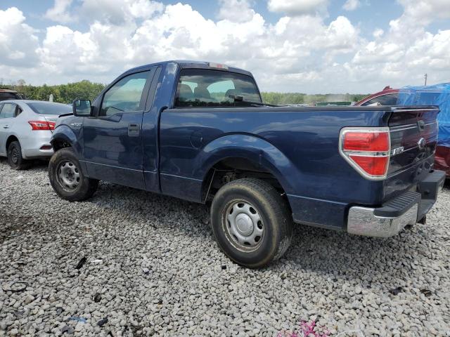 1FTMF1CM3DFC76583 - 2013 FORD F150 BLUE photo 2