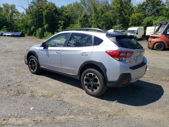 JF2GTAEC2NH283767 - 2022 SUBARU CROSSTREK PREMIUM SILVER photo 2