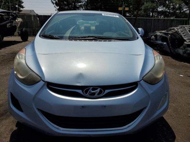 KMHDH4AE1CU245572 - 2012 HYUNDAI ELANTRA GLS BLUE photo 5