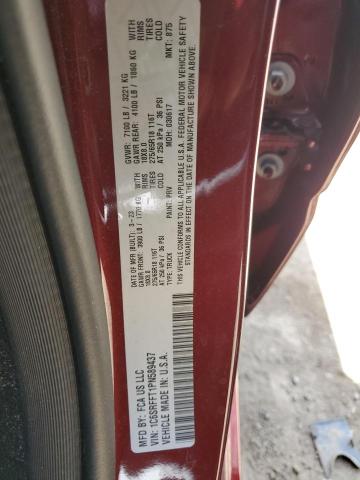 1C6SRFFT1PN589437 - 2023 RAM 1500 BIG HORN/LONE STAR RED photo 12