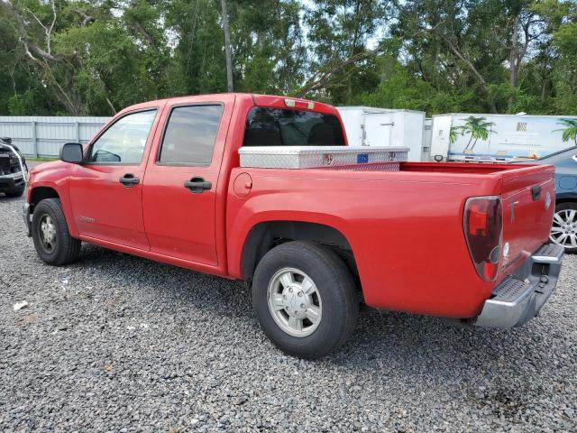 1GCCS136958258779 - 2005 CHEVROLET COLORADO RED photo 2