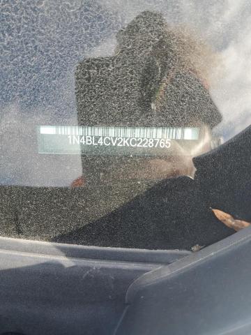 1N4BL4CV2KC228765 - 2019 NISSAN ALTIMA SR Argent photo 13