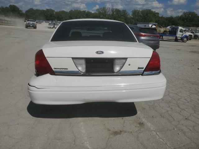 2FAHP71V59X128580 - 2009 FORD CROWN VICTORIA POLICE INTERCEPTOR WHITE photo 6