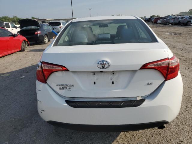2T1BURHE6JC097844 - 2018 TOYOTA COROLLA L WHITE photo 6