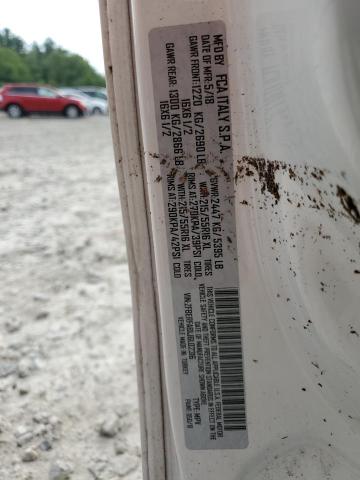 ZFBERFAB1J6L02316 - 2018 RAM PROMASTER თეთრი ფოტო 13