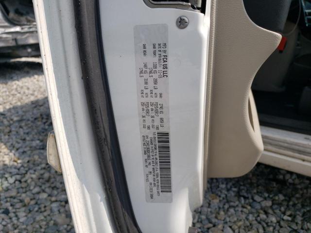 2C4RC1BG8GR198616 - 2016 CHRYSLER TOWN & COU TOURING WHITE photo 13