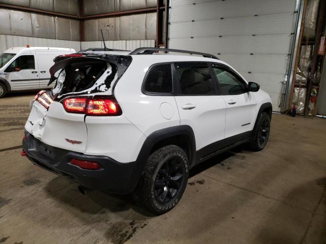 1C4PJMBX2JD521714 - 2018 JEEP CHEROKEE TRAILHAWK WHITE photo 3