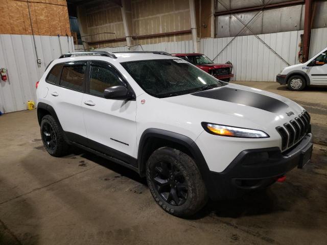 1C4PJMBX2JD521714 - 2018 JEEP CHEROKEE TRAILHAWK WHITE photo 4