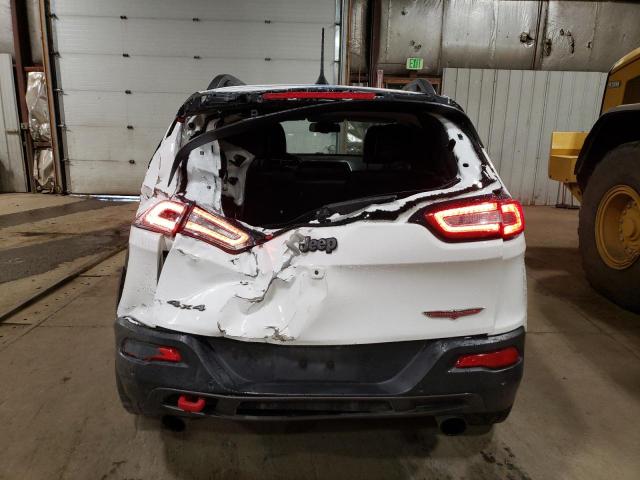 1C4PJMBX2JD521714 - 2018 JEEP CHEROKEE TRAILHAWK WHITE photo 6