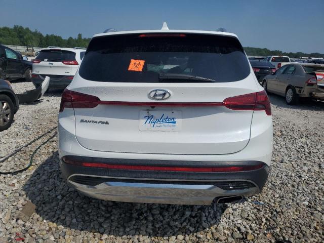 5NMS24AJXMH362344 - 2021 HYUNDAI SANTA FE SEL أبيض صورة 6