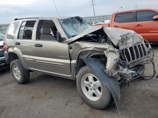 1J4GL58K64W105325 - 2004 JEEP LIBERTY LIMITED TAN photo 4