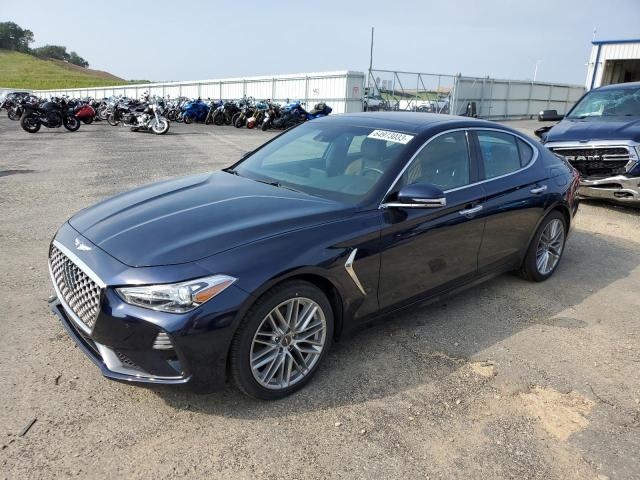 KMTG34LA7LU046747 - 2020 GENESIS G70 ELITE BLUE photo 1