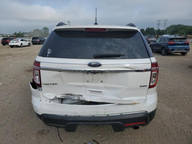 1FMHK8F8XCGA99992 - 2012 FORD EXPLORER LIMITED WHITE photo 6