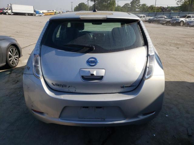 1N4AZ0CPXDC410091 - 2013 NISSAN LEAF S SILVER photo 6