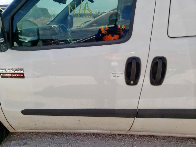 ZFBERFAT2F6193378 - 2015 RAM PROMASTER WHITE photo 9