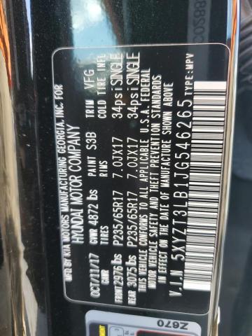 5XYZT3LB1JG546265 - 2018 HYUNDAI SANTA FE S BLACK photo 13