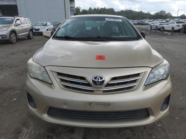 2T1BU4EEXDC046603 - 2013 TOYOTA COROLLA BASE GOLD photo 5
