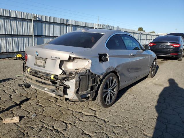 WBA1F9C53GV742286 - 2016 BMW 228 I SULEV SILVER photo 3