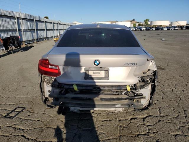 WBA1F9C53GV742286 - 2016 BMW 228 I SULEV SILVER photo 6