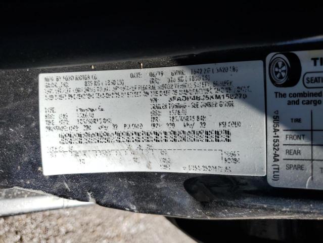 3FADP4BJ5KM158270 - 2019 FORD FIESTA SE GRAY photo 13