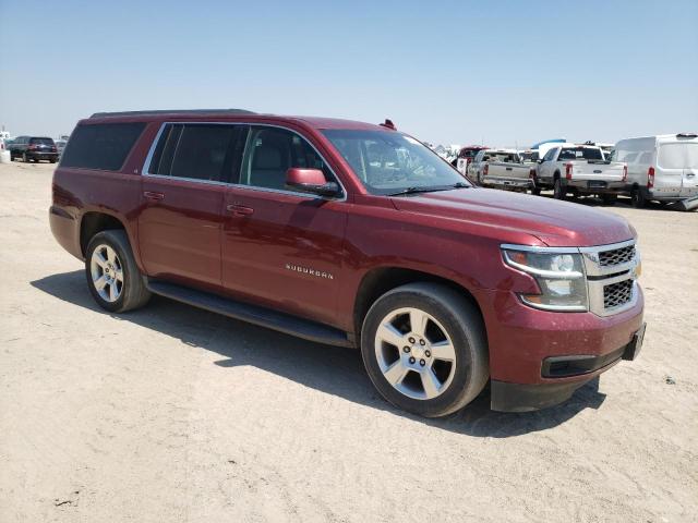 1GNSCHKCXGR181109 - 2016 CHEVROLET SUBURBAN C1500 LT BURGUNDY photo 4