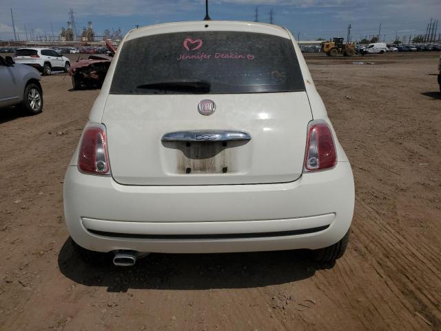 3C3CFFAR2CT380224 - 2012 FIAT 500 POP WHITE photo 6