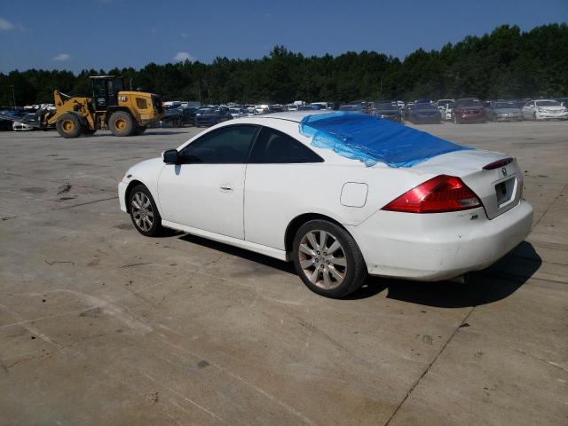 1HGCM826X7A007044 - 2007 HONDA ACCORD EX WHITE photo 2