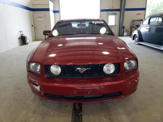 1ZVFT82H365199430 - 2006 FORD MUSTANG GT BURGUNDY photo 5