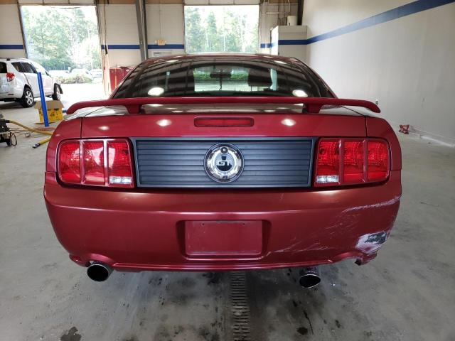 1ZVFT82H365199430 - 2006 FORD MUSTANG GT BURGUNDY photo 6