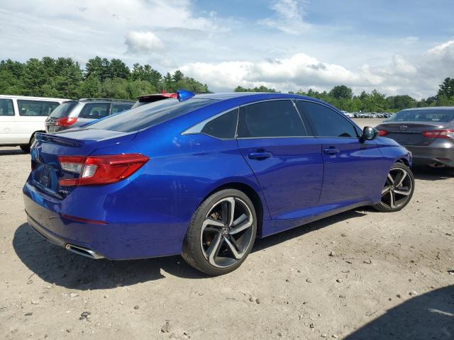 1HGCV1F33JA253459 - 2018 HONDA ACCORD SPORT Blau Foto 3