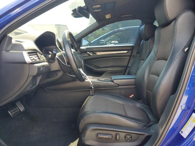 1HGCV1F33JA253459 - 2018 HONDA ACCORD SPORT Blau Foto 7