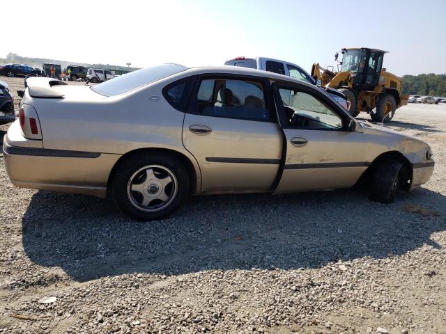 2G1WF52E449288673 - 2004 CHEVROLET IMPALA GOLD photo 3