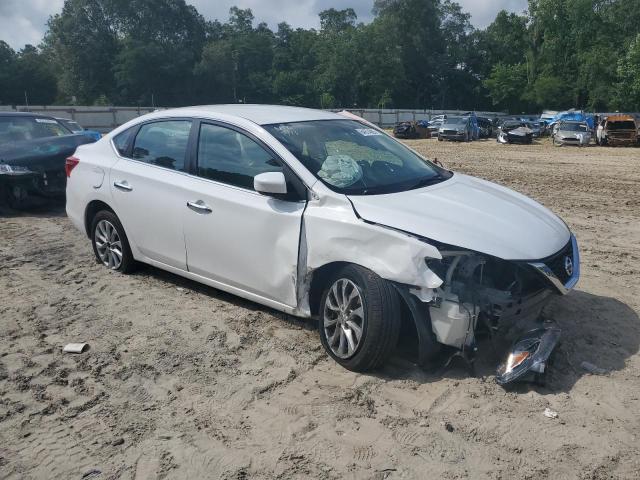3N1AB7AP9KY416756 - 2019 NISSAN SENTRA S WHITE photo 4