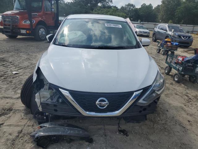 3N1AB7AP9KY416756 - 2019 NISSAN SENTRA S WHITE photo 5