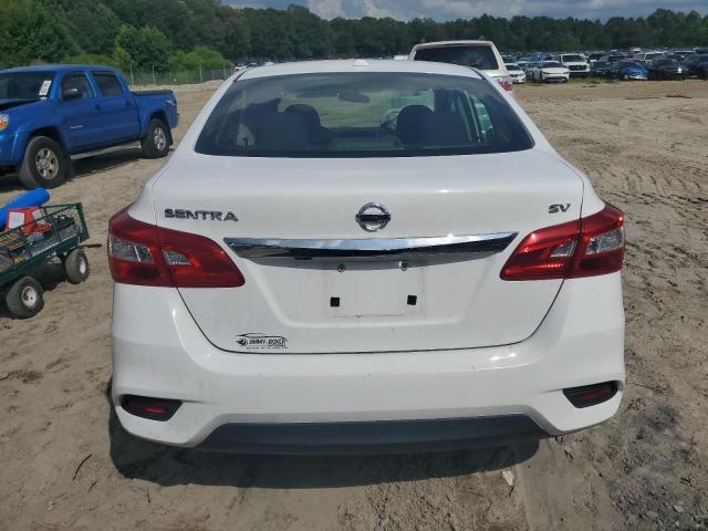 3N1AB7AP9KY416756 - 2019 NISSAN SENTRA S WHITE photo 6