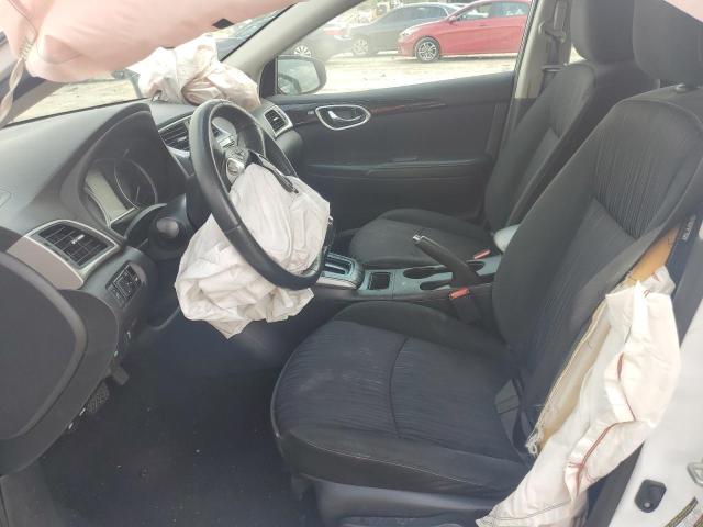 3N1AB7AP9KY416756 - 2019 NISSAN SENTRA S WHITE photo 7