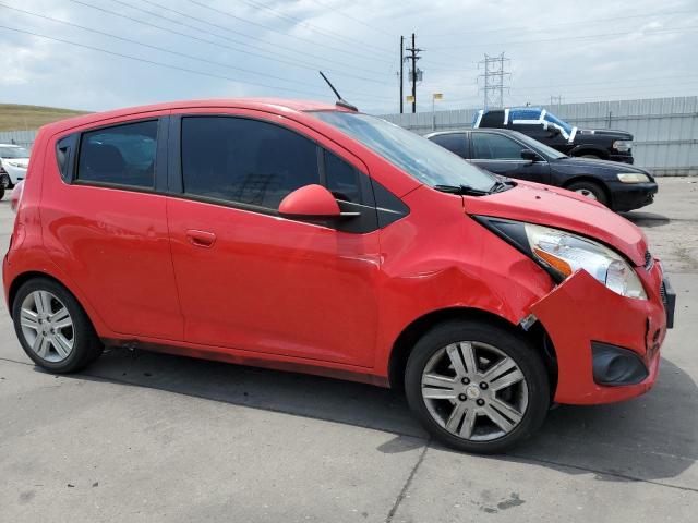 KL8CD6S98DC624948 - 2013 CHEVROLET SPARK 1LT RED photo 4
