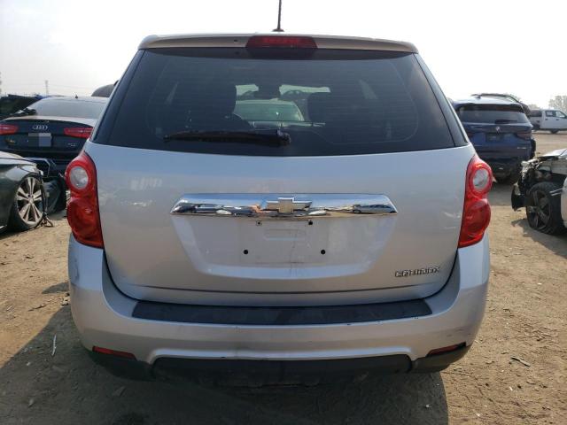 2GNALAEKXF1125930 - 2015 CHEVROLET EQUINOX LS SILVER photo 6