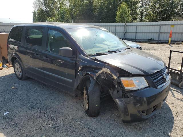 1D8HN44H48B148942 - 2008 DODGE GRAND CARA SE BLACK photo 4