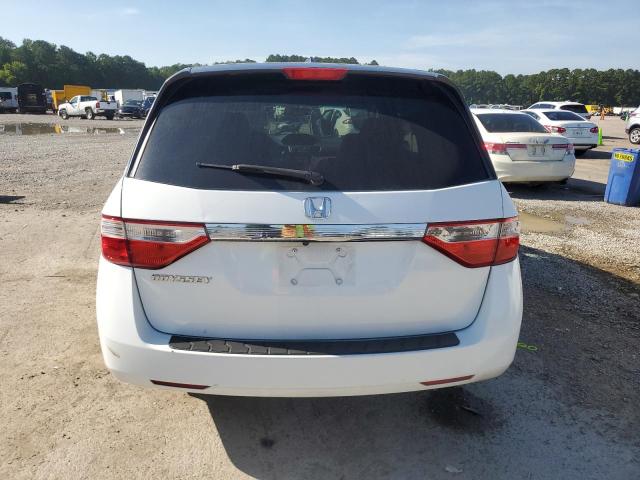 5FNRL5H63DB005432 - 2013 HONDA ODYSSEY EXL თეთრი ფოტო 6