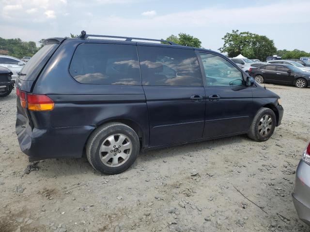 5FNRL186X4B045581 - 2004 HONDA ODYSSEY EX BLUE photo 3