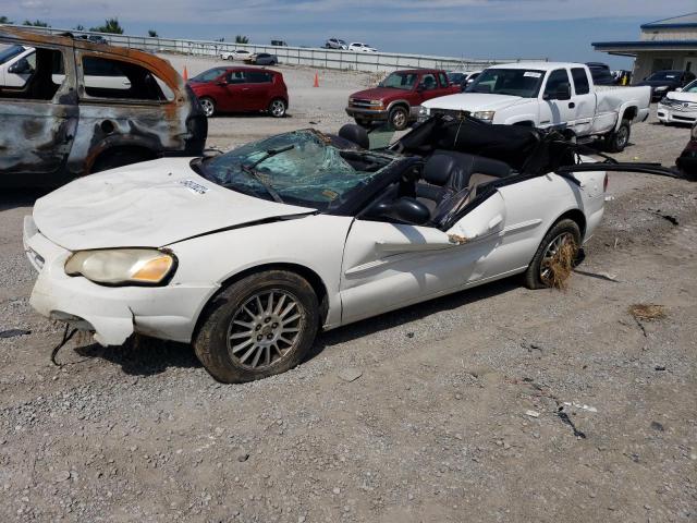 1C3EL55R64N161046 - 2004 CHRYSLER SEBRING LXI WHITE photo 1