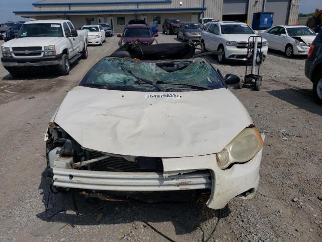 1C3EL55R64N161046 - 2004 CHRYSLER SEBRING LXI WHITE photo 5