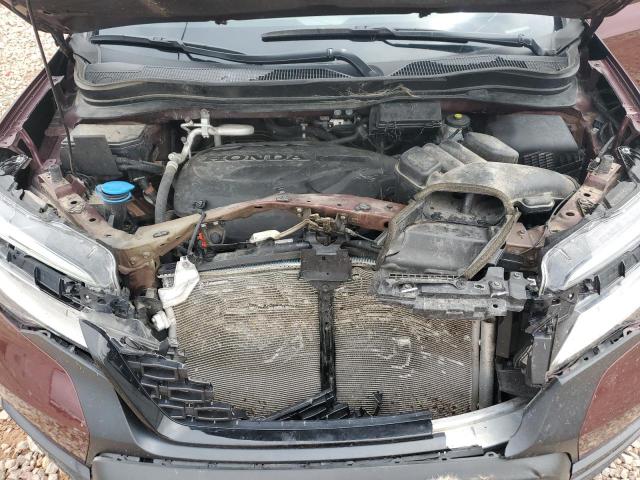 5FNYF8H0XMB035110 - 2021 HONDA PASSPORT ELITE 栗色 照片 12