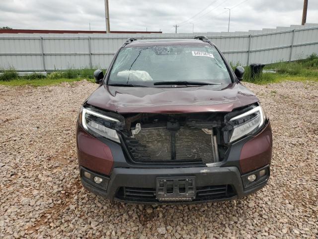 5FNYF8H0XMB035110 - 2021 HONDA PASSPORT ELITE 栗色 照片 5