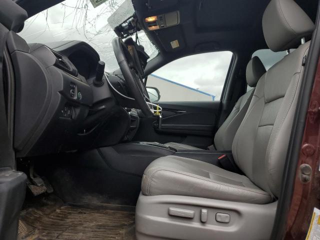 5FNYF8H0XMB035110 - 2021 HONDA PASSPORT ELITE 栗色 照片 7