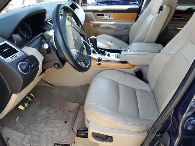 SALSF2D48CA742315 - 2012 LAND ROVER RANGE ROVE HSE BLUE photo 7