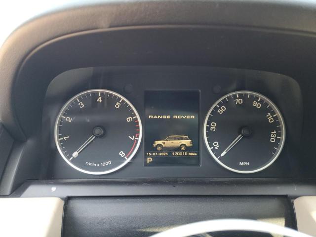 SALSF2D48CA742315 - 2012 LAND ROVER RANGE ROVE HSE BLUE photo 9